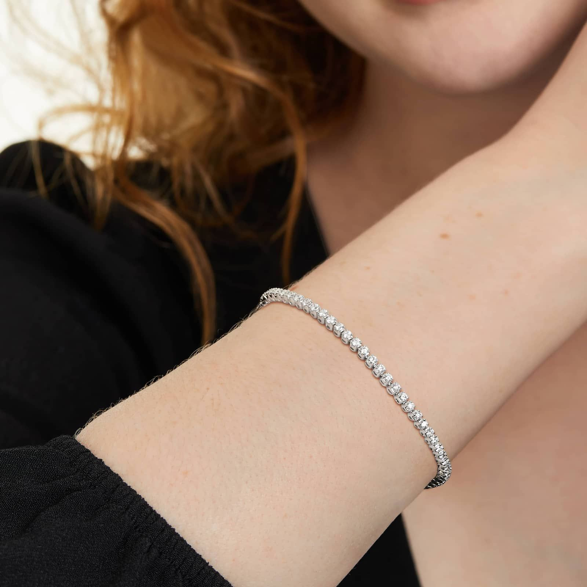 Celeste Crystal Tennis Bracelet