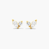 Aurielle Marquise Crystal Stud Earrings