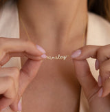 Personalized Name Necklace • Delicate Layering Necklace • Dainty Name Charm Jewelry • Birthday Gift for Her