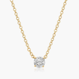 Solitaire Crystal Necklace