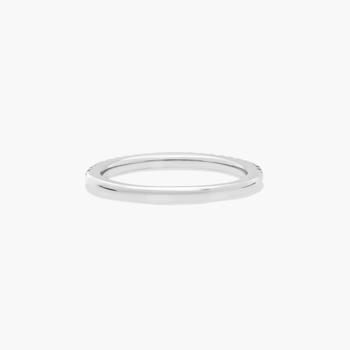 Diamond Wedding Ring In 14K White Gold