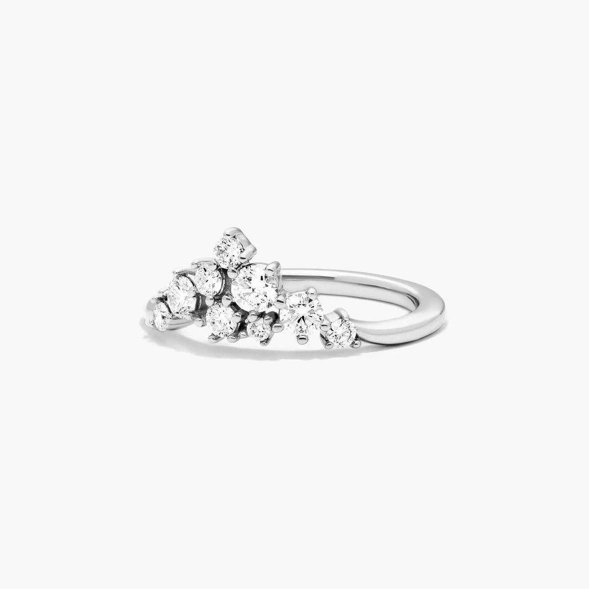 Celestia Cluster Diamond Ring