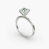 Aurora Solitaire Diamond Ring